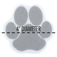 thumbnail image 2 of SlipX Solutions Adhesive Paw Print Bath Treads (6 Count, Tan), 2 of 4