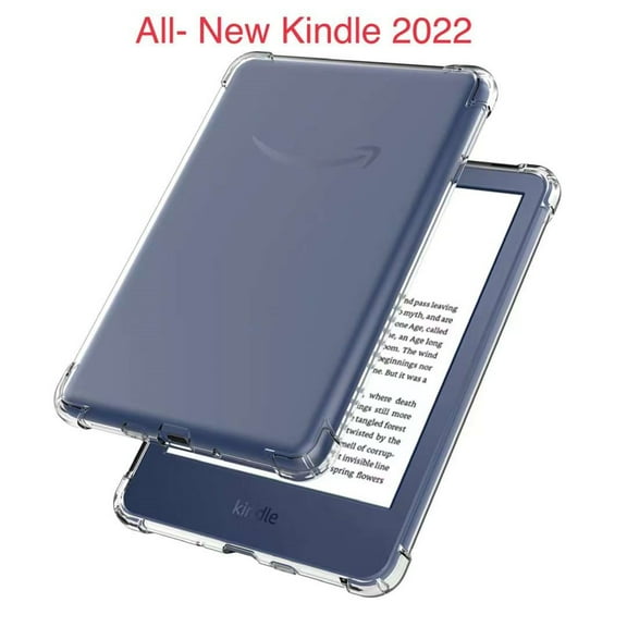 Clear Case for Kindle (11th Generation) 2022 6" Display - Durable Flexible TPU Case Lightweight Protective Thin Transparent Cover Simple Clear Back Cover Case, Clear