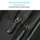 thumbnail image 5 of Naiovety Bolsa de pierna para ciclismo con cremallera, rendimiento impermeable y riñonera impermeable ajustable para motocicleta Ciclismo negro, 5 of 6