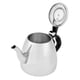 thumbnail image 5 of Tetera de Té para Estufa de 1,2 L, Tetera de Acero inoxidable, Hervidor de Agua de Fondo Plano, Calentador de Agua Caliente Con Antideslizante para acampar, Cocina Casera, 5 of 7