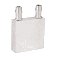 thumbnail image 2 of 6X Primary Aluminum Alloy Water Cooling Block 40X40mm for Liquid Water Cooler Heat Sink System Silver for PC Laptop CPU, 2 of 5
