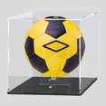 thumbnail image 1 of QIMOND Acrylic Display Case with Detachable Ball Stand, Compatible with Full Size Football, Dustproof Display Box for Exclusive Collectible Sport Memorabilia, 1 of 7