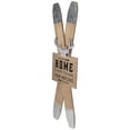 thumbnail image 3 of Northlight Wooden "Home is Where You Hang Your Antlers" Ski's Christmas Wall Sign - 35.75", 3 of 8