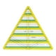 thumbnail image 1 of Regla de retazos para manualidades, escala transparente, acrílico, costura, confección, plantilla alineada, arte, hogar, Manual, recorte, herramienta para estudiantes, 3 , Triangular Inevent HA012302-01, 1 of 7
