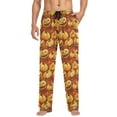 thumbnail image 4 of Halloween Pumpkins Men's Pajama Pants with Pocket Lounge Pants Pajama Sleep Pant Pj Comfortable, 4 of 7