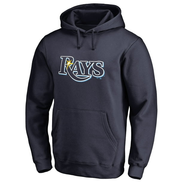 Tampa Bay Rays Team Color Primary Logo Pullover Hoodie Navy