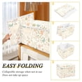 thumbnail image 2 of Yayeee Collapsible Cube Storage Bin with Lid Fabric Closet Decorative Basket with Handles, Forest Pastel, 2 of 7