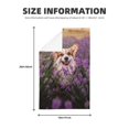thumbnail image 2 of Disketp Dog in Lavender Flowers Waffle Weave Kitchen Dish Cloth,Super Absorbent Kitchen Dish Towels 16*26 Inches for Dish Rags Washing Dishes, Drying Dishes, 2 of 7