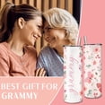 thumbnail image 2 of Grammy Tumbler With Straw and Lid, Stainless Steel Grandma Tumbler Coffee Cup for Nana Birthday Mother''s Day Gifts for Granny Mimi Gigi, 2 of 6
