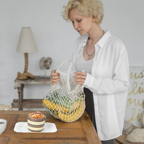 LEDMOMO 100PCS White Foam Cake Paper Plates Disposable for Party Use Sturdy Durable Catering Supplies