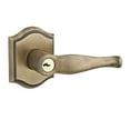 thumbnail image 6 of Baldwin Reserve Endectar003 Entry Decorative Lever Handle and Traditional Arch Rose Lifetime Brass Finish Handle, 6 of 7
