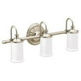thumbnail image 3 of Moen YB6463CH Belfield 3 Light 23" Wide Bathroom Vanity Light - Chrome, 3 of 4