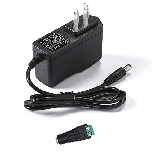 Litstar 12v 2a 24w Ac Dc Switching Power Supply Adapter Wall Wart Transformer Charger Cord For - Wall Wart Power Strip