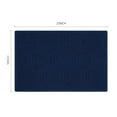 thumbnail image 3 of (2 pack) Mainstays Solid High Low Loop Kitchen Mat 18"x 27" Navy Blue, 3 of 10