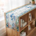 thumbnail image 6 of Table Runners 72 Inches Long Dress Scarves, Seahorse Coastal Farmhouse Kitchen/Dining Table Runner, Coffee Tablerunners, Summer Nautical Starfish Coral Grey Wooden 18x72 Inch, 6 of 9