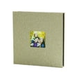 thumbnail image 3 of BinKFF Photo Album Self Adhesive Scrapbook for 4x6 5x7 8x10 Pictures Linen Cover Scrapbook Album DIY with Display Window 40 Blank Pages for Family Wedding Travel Baby, 3 of 9