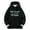 Black, variant on LUOGENLI Hoodies for Men Zip up Navy Blue Heavyweight Pullover Hooded Sweatshirt Lined Zip up Casual Warm Jacket with Pockets Hoodies for Men Zip up with Designs Light Gray Size L