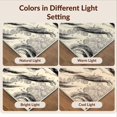 thumbnail image 7 of Design&I 5'x7' Ultra Soft Area Rug, Floorcarpet Painterly Blot Motif Contemporary Asymmetrical Accessories None Fluffy Washable Non Shedding for Bedroom Living Room Home Office, 7 of 7