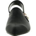 thumbnail image 3 of Bellini Womens Fret Ankle Strap Pointed Toe Wedge Sandals, 3 of 3
