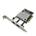 thumbnail image 2 of 10G Gigabit Ethernet Dual Port X540-T2 NIC 10Gbs Pcie Naar Rj45 Ondersteuning Test Desktop PC Netwerkadapter PC-randapparatuur WHITE, 2 of 6