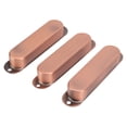 thumbnail image 3 of Housse de Capteur de Guitare, Conception Standard de Réduction du Bruit 3 Pcs Housse de Capteur à Bobine Simple pour Guitare Électrique Cuivre pour Bricolage Rouge Bronze, 3 of 8