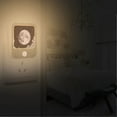 thumbnail image 2 of Yayeee 2-Pack Plug in LED Night Lights with Light Sensors Motion Detectors, Black Moon, 2 of 7