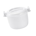 thumbnail image 1 of Yuarrent Caja de comida aislada Recipiente de almuerzo multifuncional Olla arrocera de plástico Utensilios de cocina prácticos con asa Cocina Cocina y Comedor, 1 of 6
