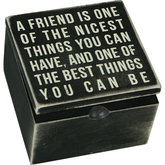 Primitives By Kathy Box Sign - A Friend Is
