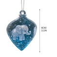thumbnail image 3 of Elephant Family Friendship Decoration - Cute Animal Themed Decor for Home, Shelves & Mantels, Symbolic Friendship & Family Decor, Perfect Gift for Friends & Family, Festive Home Accent, 3.1in/8cm, B, 3 of 4
