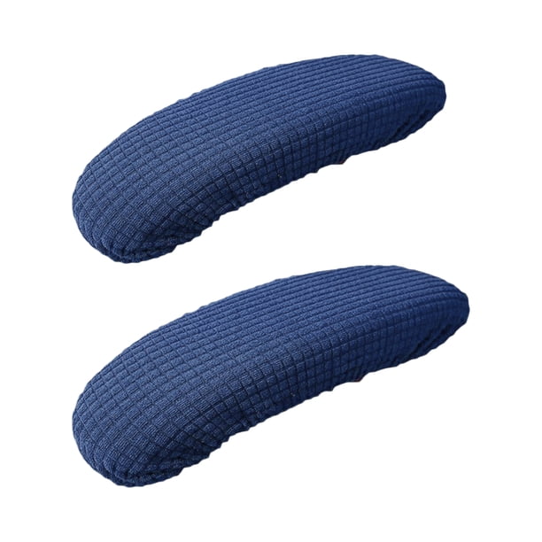 Cubiertas de reposas de silla Sunnimix cubiertas protectoras de silla giratoria color azul
