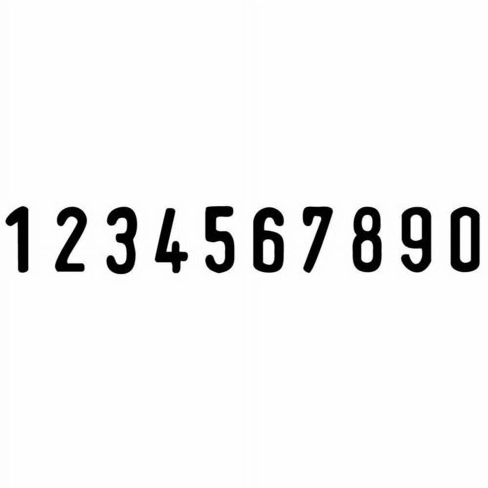Trodat Professional Numberer Stamp, 10 Digits, Trodat 55510, BLACK Ink