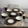 thumbnail image 3 of Noritake  Colorwave Set Of 4 Rim Salad Plates, 8-1/4" Chocolate, 3 of 5