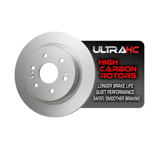 UltraHC Coated High Carbon Brake Rotor, Rear UR007196, Chevrolet Silverado 1500 2021-2019