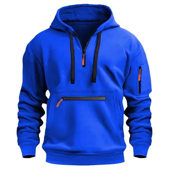 WILLBEST Sudaderas De Hombre Sudadera con Capucha De Manga Larga para Hombre, Diseño Único e Informal para Exteriores, De Manga Larga y Talla Grande, para Otoño e Invierno XXGrande