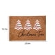 thumbnail image 3 of ¡Ofertas navideñas en liquidación! Felpudo navideño PRETXORVE para exteriores - Felpudo navideño para puerta de entrada - Felpudo navideño de bienvenida para exteriores - Felpudo navideño para puerta, 3 of 6