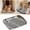 Grey, variant on Portable Indoor Dog & Cat Training Toilet Tray, Leak-Proof Plastic Puppy Pad Holder with Removable Grid, Housebreaking Potty Pan for Apartments & Crates