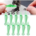 thumbnail image 1 of Yazoeia 10 Pcs Fish Mouth Sewing Machine Needle Threader, Mini Portable Needle Threaders, New Sewing Needle Threader Simple Needle Threader, Quick Sewing Machine Needle Threaders Tool CJC912-112301, 1 of 6