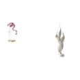 thumbnail image 1 of Estatua de flamenco de resina, escultura decorativa, figura con plumas, adorno de resina de calidad, ideal para jardín, oficina, hogar, decora, 1 of 8