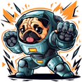thumbnail image 3 of CafePress - Kawaii Style Illustration Infant T Shirt - Infant T-Shirt, 3 of 4