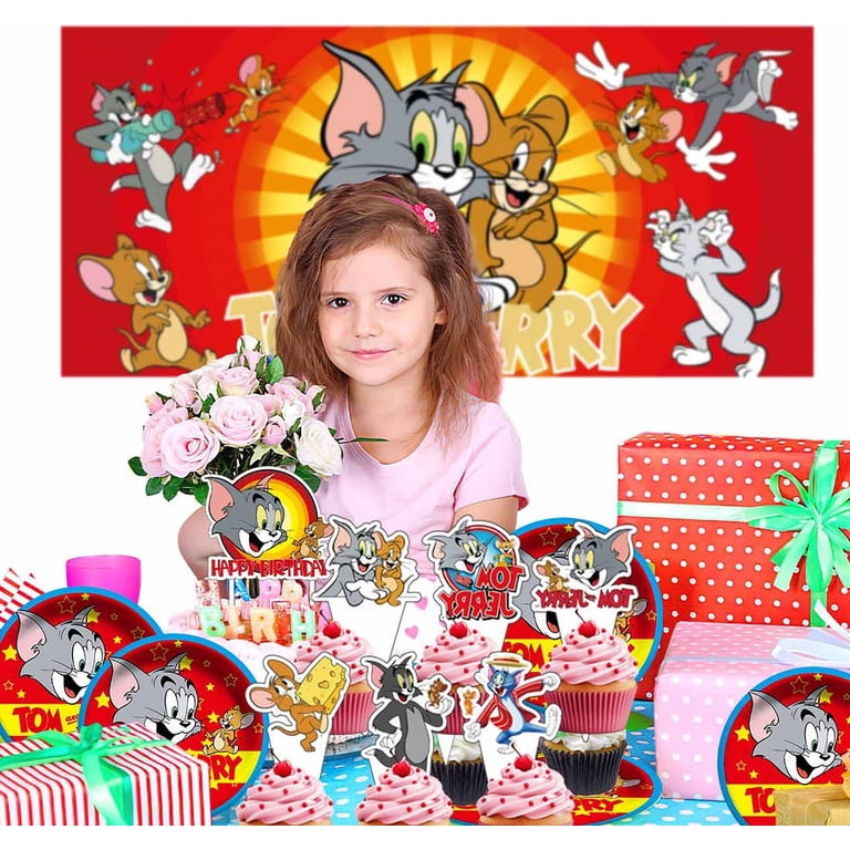 Jerry Rón Rén Tom And Jerry Party Packs Tom And Jerry Birthday Party Tom And Jerry