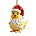 thumbnail image 2 of PRETXORVE Christmas Decorations, Christmas Tree Decorations, Cute Rooster Car Hanging ornament Home Tree Decoration Christmas Tree Decoration Home Decoration, 2 of 6
