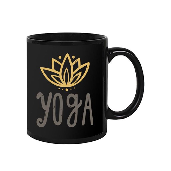 Yoga Quote Design Mug  -Image by Shutterstock,