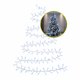 thumbnail image 1 of Luces De Navidad Serie Artego 600 Led para árbol de navidad con espiral de acero y led Cooper Cluster KOTZE 8 Modos De Uso, 1 of 6