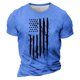 thumbnail image 1 of Camisetas de Manga Larga para Hombres Imprimir Casual Cuello Redondo Camiseta de Manga Corta, Camisetas de Manga Larga para Hombres Algodón, 1 of 4