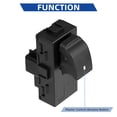 thumbnail image 6 of Power Window Lifter Control Switch for Cadillac Escalade 2009-2013 6.0L/2007-2014 6.2L 22895547, 6 of 7