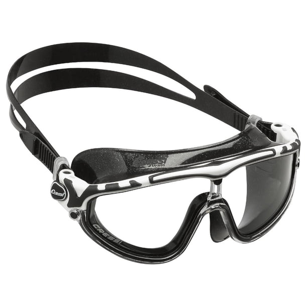 Goggle Adulto CRESSI Skylight Negro/Blanco Lente Transparente