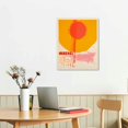 thumbnail image 2 of Nawypu  Framed Keith Haring Flower,Picasso Portrait,Andy Warhol Sunset Mid Century Modern Painting Canvas Wall Art Prints Gallery Wall Decor for Living Room Bedroom Ready To Hang, 2 of 4