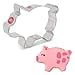 thumbnail image 3 of Pig Cookie Cutter, 4.25" Made in USA by Ann Clark, 3 of 4