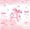 Pink White A, variant on meiyoeat Dreamy Princess Bowknot Full Size Comforter Sets,Pink Personalized Monogram K Gift Bedding Comforter Set For Girl,Pink Reversible,3-Piece,1 Comforter and 2 Pillowcases