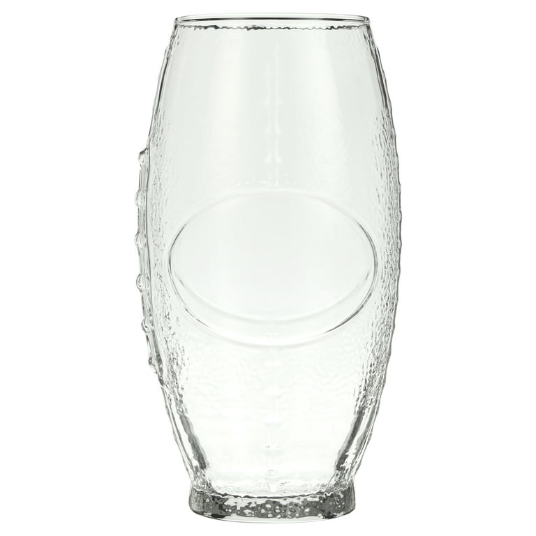 Mainstays 23 oz. Clear Football Cooler Drinkware, Set of 6